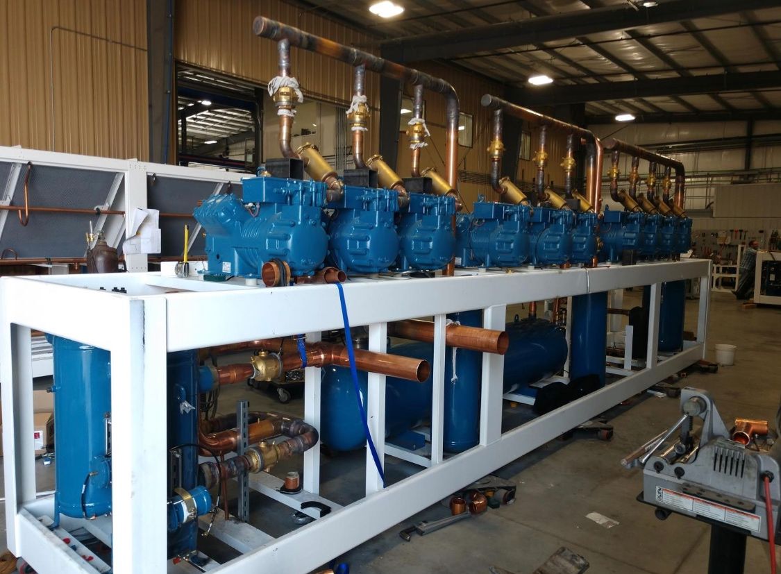 Custom Refrigeration Rack