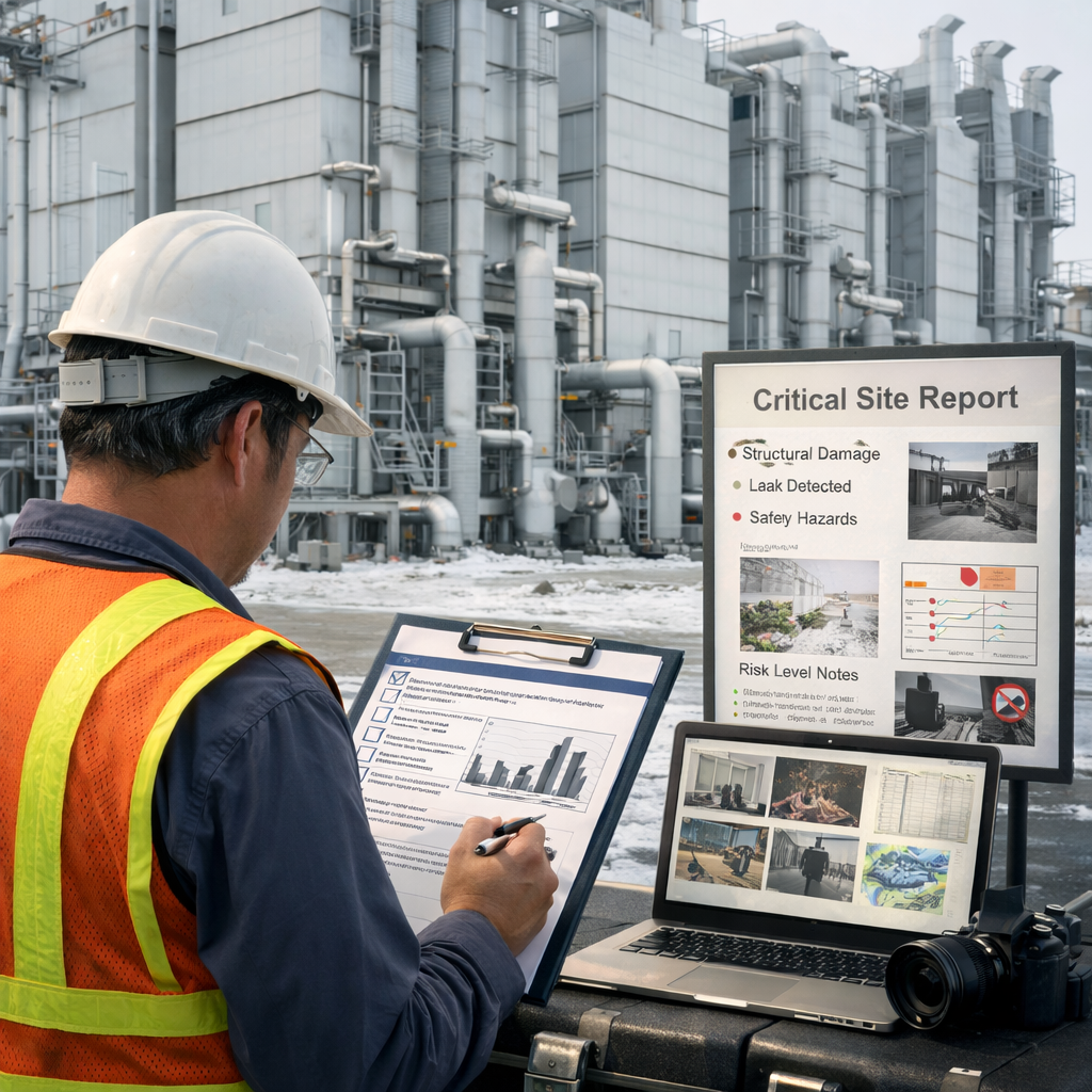 Documentation and reporting on Critical Sites